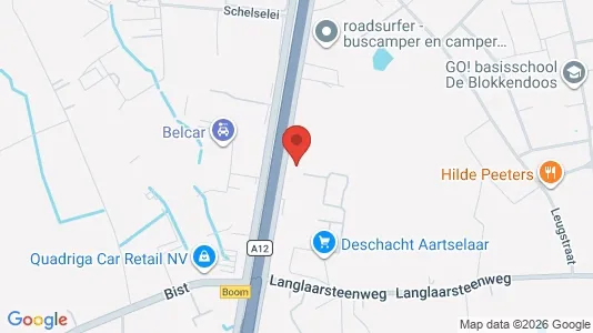 Office spaces for rent i Aartselaar - kort over placeringen