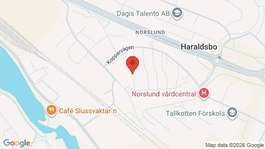 Commercial properties for rent i Falun - kort over placeringen
