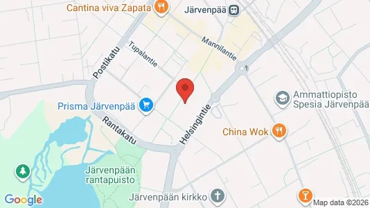 Office spaces for rent i Järvenpää - kort over placeringen