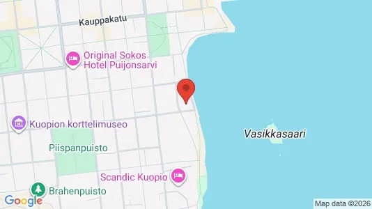 Lokale biurowe Do wynajęcia i Kuopio - kort over placeringen