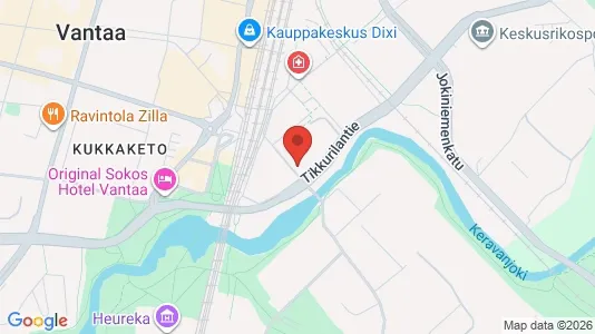 Lagerlokaler til leje i Vantaa - Foto fra Google Street View