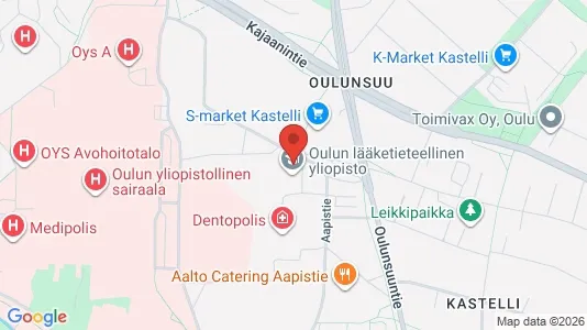 Kontorlokaler til leje i Oulu - Foto fra Google Street View