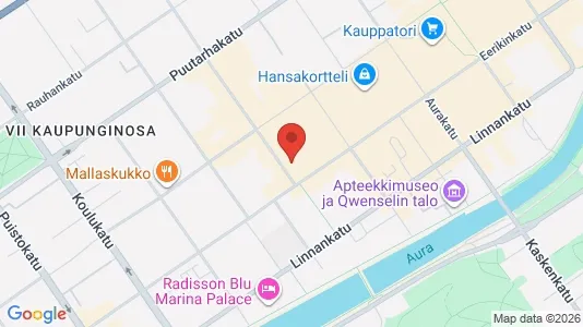 Kontorslokaler för uthyrning i Åbo – Foto från Google Street View