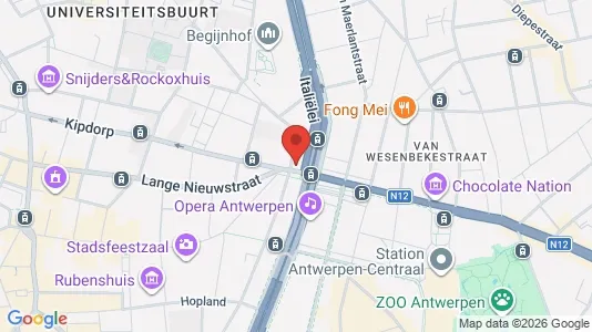 Büros zur Miete i Stad Antwerp – Foto von Google Street View