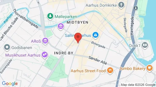 Toimistotilat Vuokrattavana i Aarhus C - Kuva Google Street Viewstä