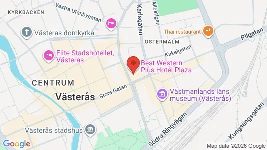Kontorlokaler til leje i Västerås - Foto fra Google Street View