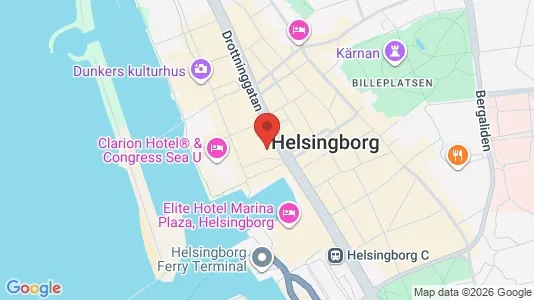 Kontorlokaler til leje i Helsingborg - Foto fra Google Street View