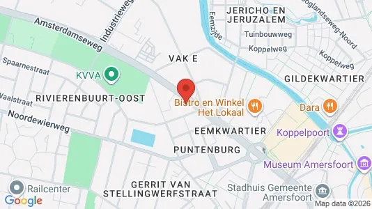 Office spaces for rent i Amersfoort - kort over placeringen