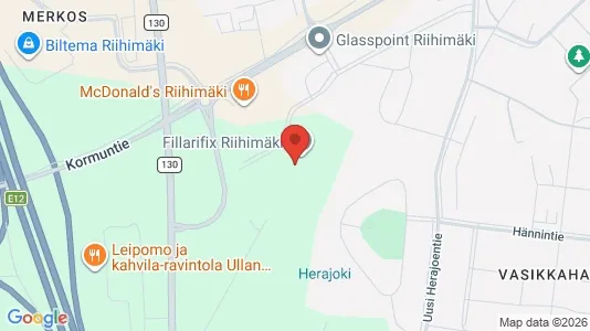 Gewerbeflächen zum Kauf i Riihimäki - kort over placeringen