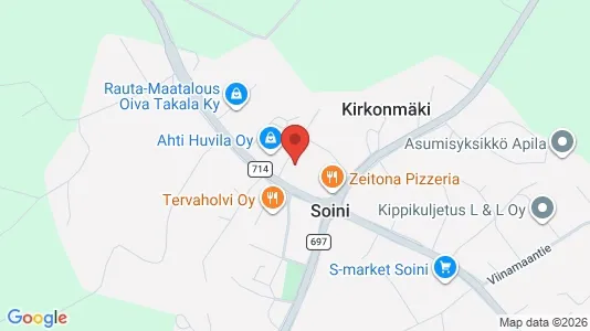 Liikekiinteistöt Myynnissä i Soini - Kuva Google Street Viewstä