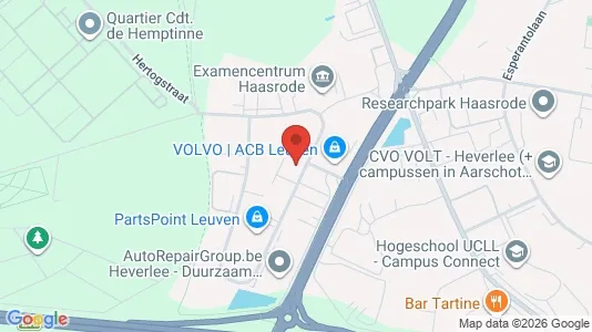 Gewerbeflächen zur Miete i Leuven – Foto von Google Street View