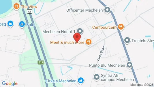 Commercial properties for rent i Mechelen - kort over placeringen