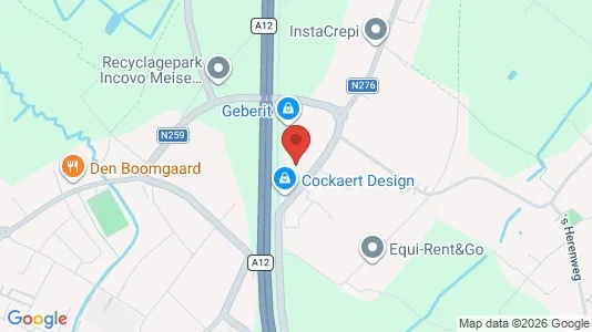 Företagslokaler till salu i Meise – Foto från Google Street View