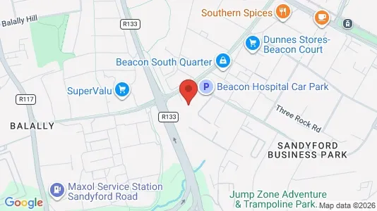Kontorslokaler för uthyrning i Dublin 18 – Foto från Google Street View