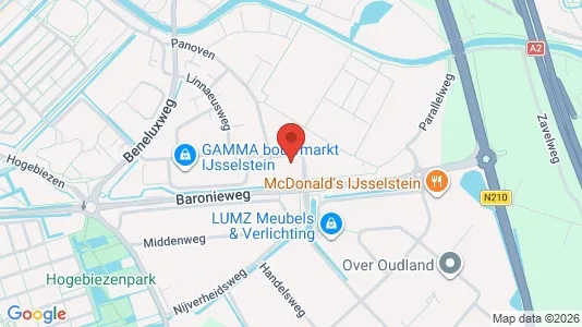Kantorruimte te huur i IJsselstein - kort over placeringen