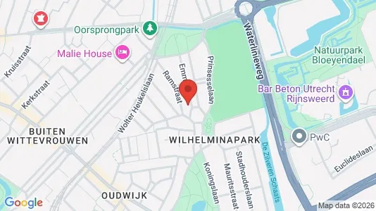 Office spaces for rent i Utrecht Oost - kort over placeringen