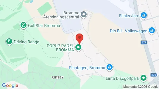 Kontorslokaler för uthyrning i Västerort - kort over placeringen