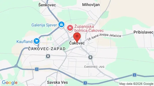 Lokaler til salg i Čakovec - Foto fra Google Street View