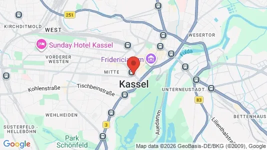 Bedrijfsruimtes te huur i Kassel - Foto uit Google Street View