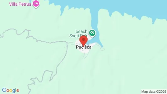 Lokale biurowe Do wynajęcia i Pučišća - kort over placeringen