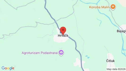 Büros zur Miete i Hrvace – Foto von Google Street View