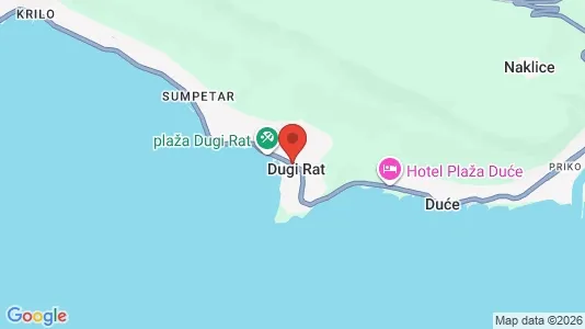 Büros zur Miete i Dugi Rat – Foto von Google Street View