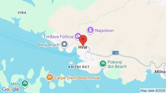 Büros zur Miete i Hvar – Foto von Google Street View