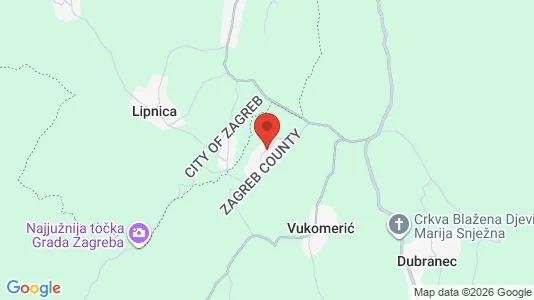 Kontorlokaler til leje i Bukovčak - kort over placeringen