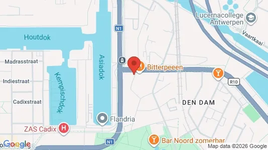 Kontorlokaler til leje i Stad Antwerp - Foto fra Google Street View