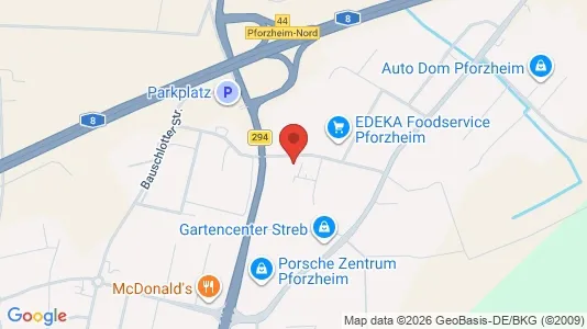 Büros zur Miete i Pforzheim – Foto von Google Street View