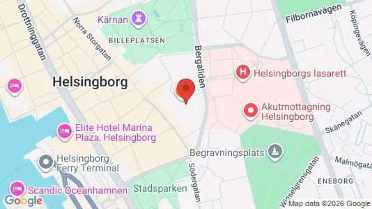 Kontorlokaler til leje i Helsingborg - Foto fra Google Street View