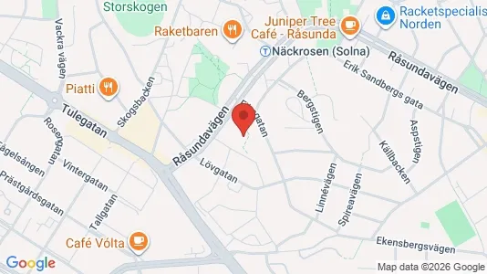 Kontorlokaler til leje i Solna - kort over placeringen