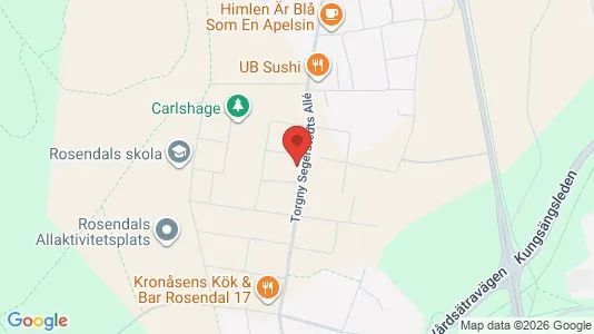 Commercial properties for rent i Uppsala - kort over placeringen