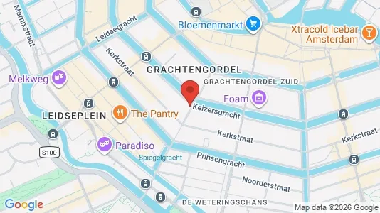 Office spaces for rent i Amsterdam Centrum - kort over placeringen