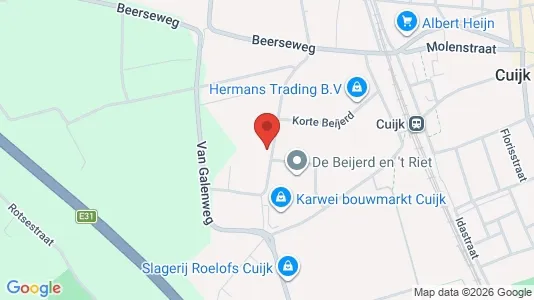 Gewerbeflächen zur Miete i Cuijk – Foto von Google Street View