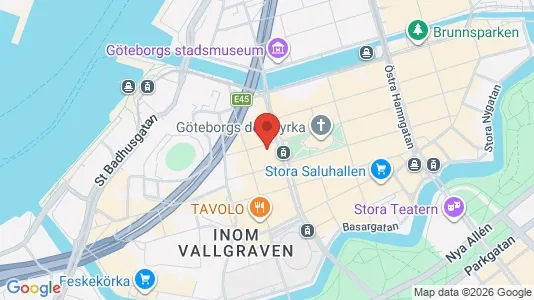 Kontorslokaler för uthyrning i Göteborg Centrum – Foto från Google Street View