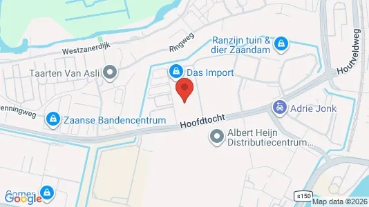 Commercial properties for rent i Zaanstad - kort over placeringen