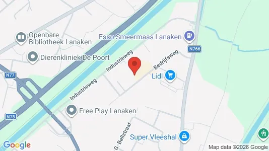 Commercial properties for rent i Lanaken - kort over placeringen