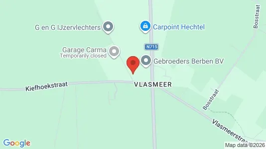 Lager zur Miete i Hechtel-Eksel - kort over placeringen