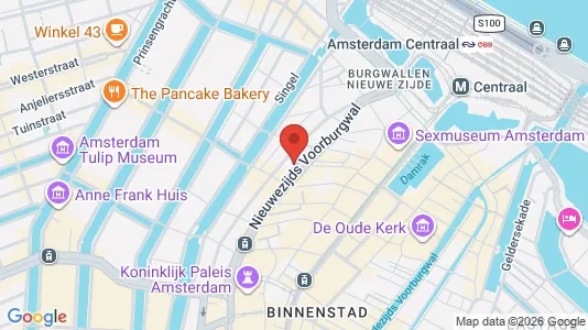 Espacios de oficina En alquiler i Amsterdam Centrum - kort over placeringen