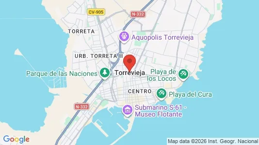 Lokaler til salg i Torrevieja - Foto fra Google Street View