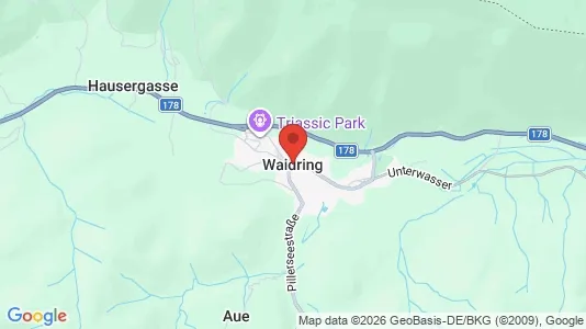 Commercial properties for sale i Waidring - kort over placeringen