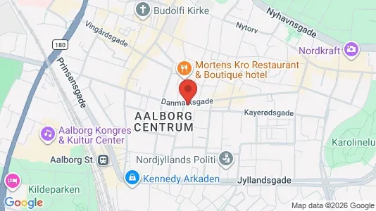 Lokale biurowe Do wynajęcia i Aalborg - kort over placeringen