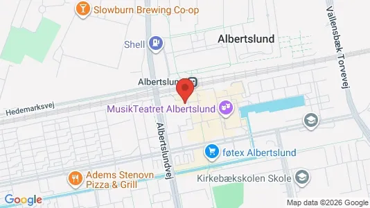 Büros zur Miete i Albertslund - kort over placeringen