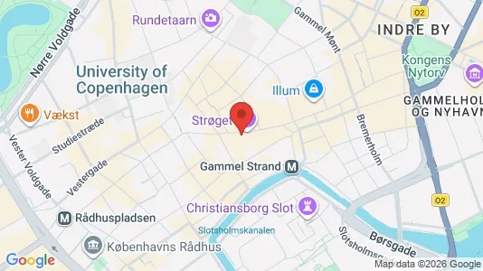 Lokale biurowe Do wynajęcia i Copenhagen K - kort over placeringen