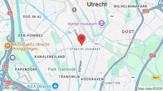 Butikslejemål til leje i Utrecht Zuid-West - Foto fra Google Street View