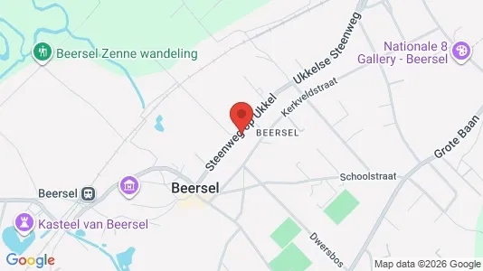Commercial properties for sale i Beersel - kort over placeringen