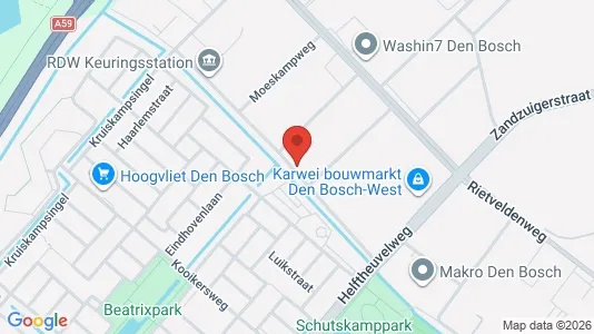 Producties te huur i Den Bosch - kort over placeringen