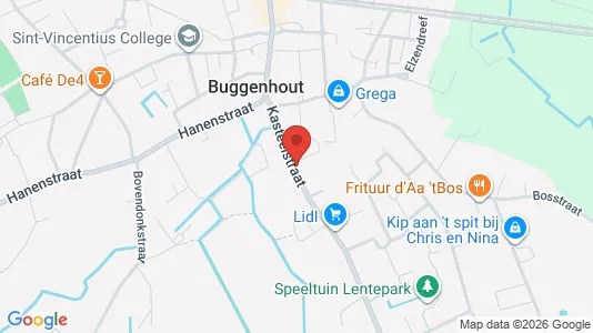 Gewerbeflächen zur Miete i Buggenhout – Foto von Google Street View