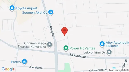Lagerlokaler til leje i Vantaa - Foto fra Google Street View